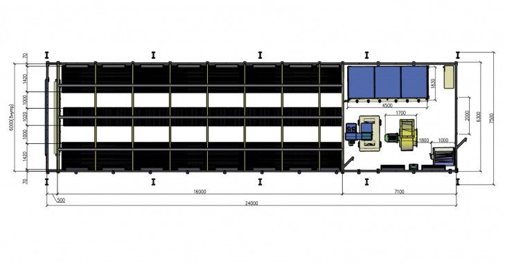 Уличная дробеструйная камера для цистерн и полуприцепов SPK GROUP