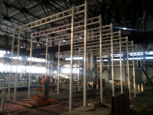 Покрасочно-сушильная камера для трубопроводов SPK-15.8.6, г. Челябинск