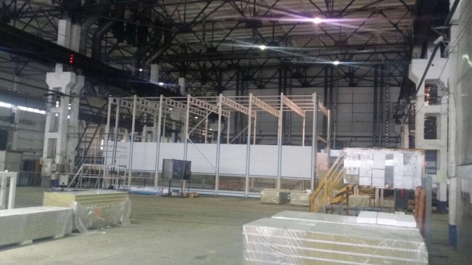 Покрасочно-сушильная камера для трубопроводов SPK-15.8.6, г. Челябинск