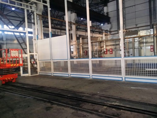 Покрасочно-сушильная камера для трубопроводов SPK-15.8.6, г. Челябинск