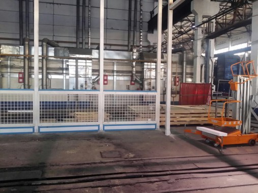 Покрасочно-сушильная камера для трубопроводов SPK-15.8.6, г. Челябинск