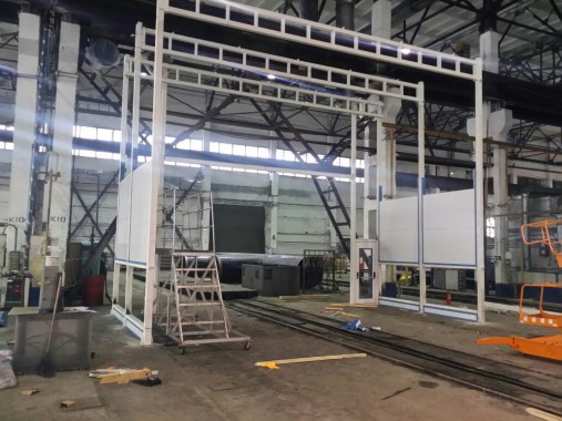 Камера окраски и сушки SPK GROUP для грузовиков и автобусов