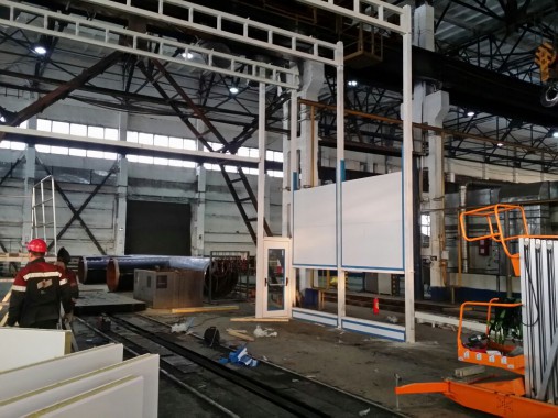 Камера окраски и сушки SPK GROUP для грузовиков и автобусов