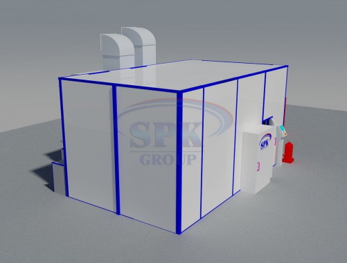 Камера покрасочная SPK GROUP для автопогрузчиков