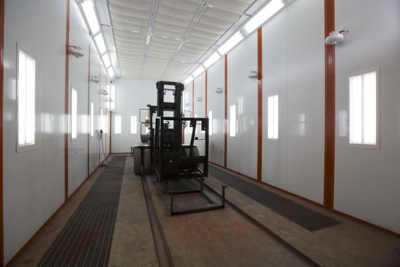 Камера покрасочная SPK GROUP для автопогрузчиков