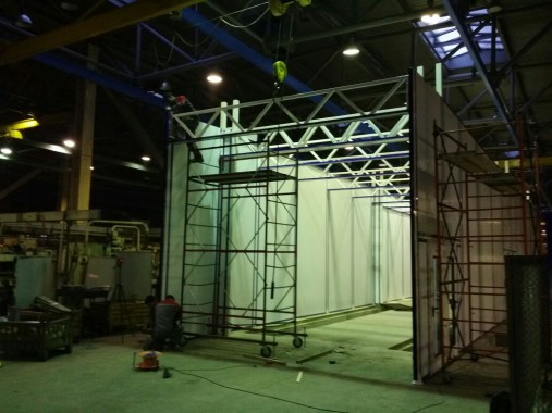 Покрасочно-сушильная камера для грузовиков SPK-17.5.6 Оборудование SPK GROUP для окраски грузовых