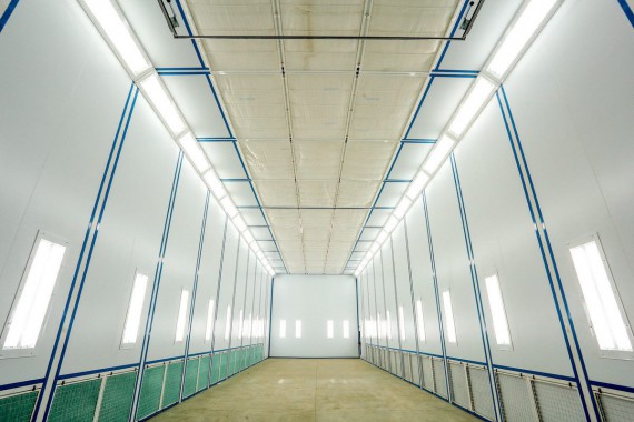 Покрасочная камера для экскаваторов SPK-16.6.6 Оборудование окраски экскаваторов SPK GROUP