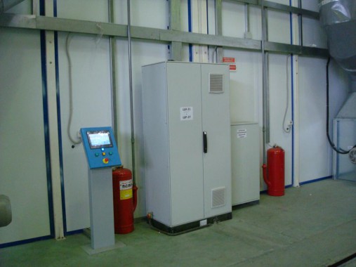 Проходная покрасочно-сушильная камера для грузовых автомобилей  SPK-18.5.5, г. Миасс Проходная покрасочно-сушильная камера для грузовых автомобилей  SPK-18.5.5, г. Миасс