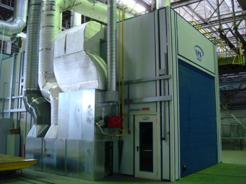 Проходная покрасочно-сушильная камера для грузовых автомобилей  SPK-18.5.5, г. Миасс Проходная покрасочно-сушильная камера для грузовых автомобилей  SPK-18.5.5, г. Миасс