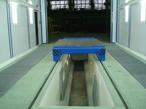 Проходная покрасочно-сушильная камера для грузовых автомобилей  SPK-18.5.5, г. Миасс Проходная покрасочно-сушильная камера для грузовых автомобилей  SPK-18.5.5, г. Миасс