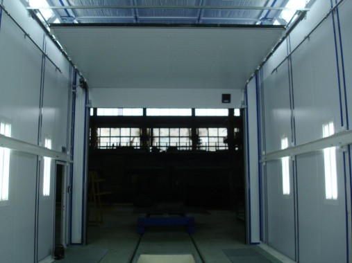 Проходная покрасочно-сушильная камера для грузовых автомобилей  SPK-18.5.5, г. Миасс Проходная покрасочно-сушильная камера для грузовых автомобилей  SPK-18.5.5, г. Миасс