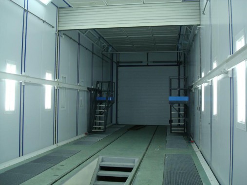 Проходная покрасочно-сушильная камера для грузовых автомобилей  SPK-18.5.5, г. Миасс Проходная покрасочно-сушильная камера для грузовых автомобилей  SPK-18.5.5, г. Миасс