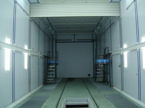 Проходная покрасочно-сушильная камера для грузовых автомобилей  SPK-18.5.5, г. Миасс Проходная покрасочно-сушильная камера для грузовых автомобилей  SPK-18.5.5, г. Миасс