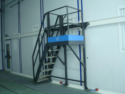 Проходная покрасочно-сушильная камера для грузовых автомобилей  SPK-18.5.5, г. Миасс Проходная покрасочно-сушильная камера для грузовых автомобилей  SPK-18.5.5, г. Миасс