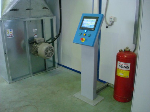 Проходная покрасочно-сушильная камера для грузовых автомобилей  SPK-18.5.5, г. Миасс Проходная покрасочно-сушильная камера для грузовых автомобилей  SPK-18.5.5, г. Миасс