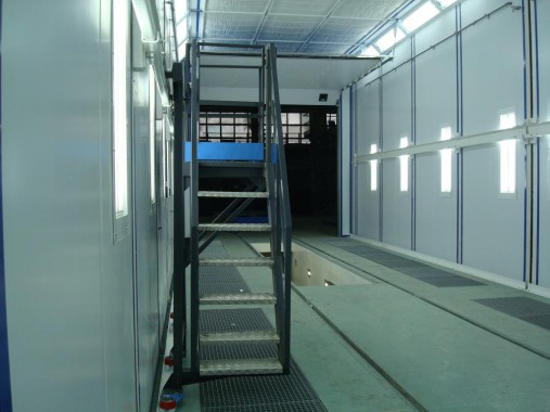 Проходная покрасочно-сушильная камера для грузовых автомобилей  SPK-18.5.5, г. Миасс Проходная покрасочно-сушильная камера для грузовых автомобилей  SPK-18.5.5, г. Миасс