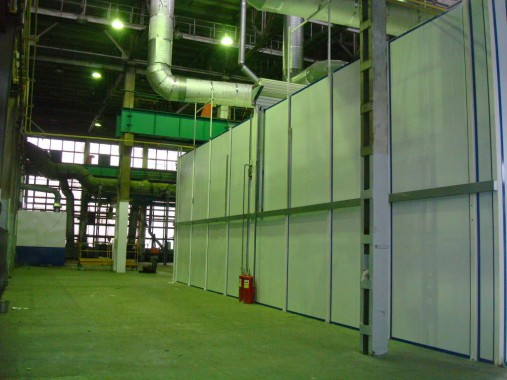 Проходная покрасочно-сушильная камера для грузовых автомобилей  SPK-18.5.5, г. Миасс Проходная покрасочно-сушильная камера для грузовых автомобилей  SPK-18.5.5, г. Миасс