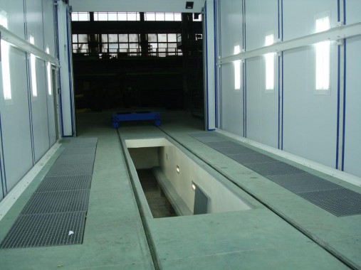 Проходная покрасочно-сушильная камера для грузовых автомобилей  SPK-18.5.5, г. Миасс Проходная покрасочно-сушильная камера для грузовых автомобилей  SPK-18.5.5, г. Миасс