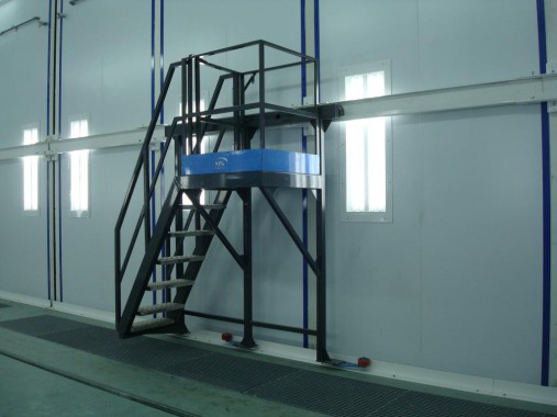 Проходная покрасочно-сушильная камера для грузовых автомобилей  SPK-18.5.5, г. Миасс Проходная покрасочно-сушильная камера для грузовых автомобилей  SPK-18.5.5, г. Миасс