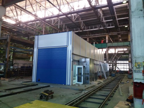 Проходная покрасочно-сушильная камера для грузовых автомобилей  SPK-18.5.5, г. Миасс Проходная покрасочно-сушильная камера для грузовых автомобилей  SPK-18.5.5, г. Миасс