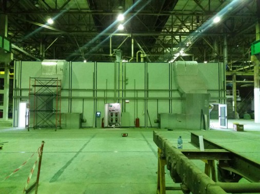 Проходная покрасочно-сушильная камера для грузовых автомобилей  SPK-18.5.5, г. Миасс Проходная покрасочно-сушильная камера для грузовых автомобилей  SPK-18.5.5, г. Миасс