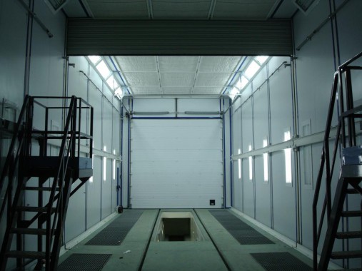 Проходная покрасочно-сушильная камера для грузовых автомобилей  SPK-18.5.5, г. Миасс Проходная покрасочно-сушильная камера для грузовых автомобилей  SPK-18.5.5, г. Миасс