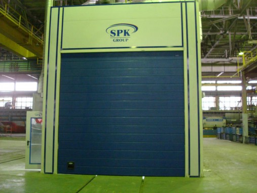Проходная покрасочно-сушильная камера для грузовых автомобилей  SPK-18.5.5, г. Миасс Проходная покрасочно-сушильная камера для грузовых автомобилей  SPK-18.5.5, г. Миасс