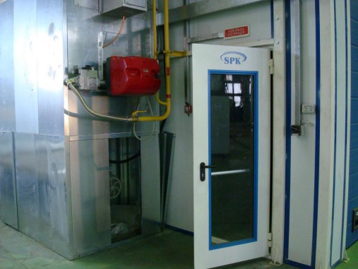 Проходная покрасочно-сушильная камера для грузовых автомобилей  SPK-18.5.5, г. Миасс Проходная покрасочно-сушильная камера для грузовых автомобилей  SPK-18.5.5, г. Миасс