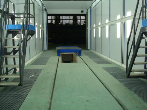 Проходная покрасочно-сушильная камера для грузовых автомобилей  SPK-18.5.5, г. Миасс Проходная покрасочно-сушильная камера для грузовых автомобилей  SPK-18.5.5, г. Миасс