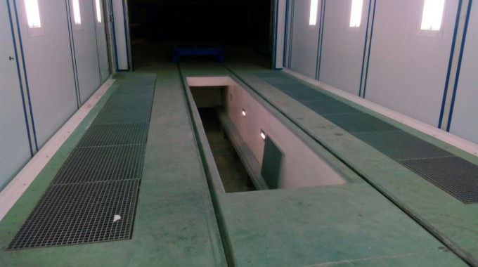 Проходная покрасочно-сушильная камера для грузовых автомобилей  SPK-18.5.5, г. Миасс Проходная покрасочно-сушильная камера для грузовых автомобилей  SPK-18.5.5, г. Миасс