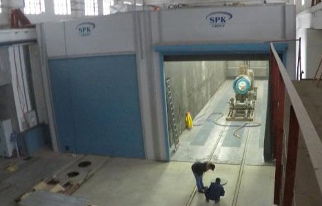 Дробеструйная камера для жд вагонов. Музей РЖД в г. Екатеринбург Дробеструйная камера для жд вагонов SPK GROUP. Музей РЖД в г. Екатеринбург