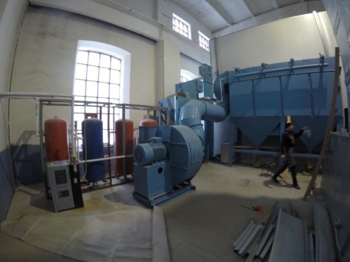 Дробеструйная камера для жд вагонов. Музей РЖД в г. Екатеринбург Дробеструйная камера для жд вагонов SPK GROUP. Музей РЖД в г. Екатеринбург