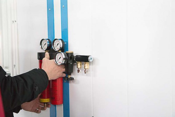 Запуск окрасочно-сушильной камеры для окраски металлоконструкций и ферм SPK 15.4.6, г. Астана (Казахстан) Запуск окрасочно-сушильной камеры для окраски металлоконструкций и ферм SPK 15.4.6, г. Астана (Казахстан)