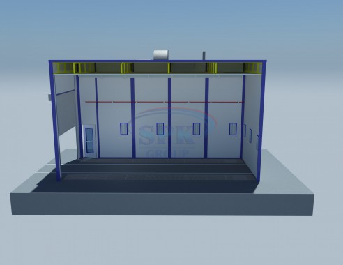 Окрасочно-сушильная камера SPK-10.4.5 Окрасочно-сушильная камера SPK GROUP