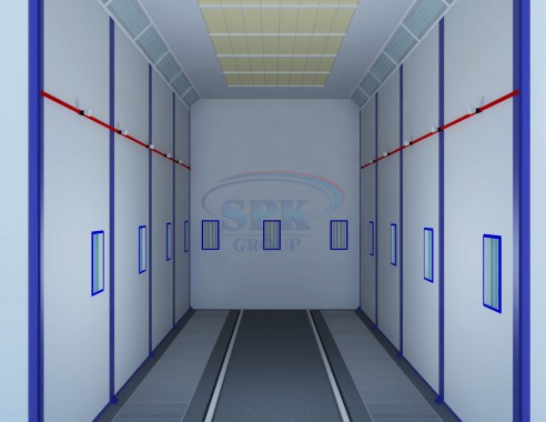 Окрасочно-сушильная камера SPK-10.4.5 Окрасочно-сушильная камера SPK GROUP