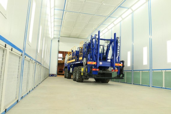 Окрасочно-сушильная камера для спецтехники SPK-15.6.6 Оборудование SPK GROUP для спецтехники