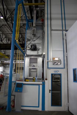 Покрасочно-сушильная камера для трубопроводов SPK-15.8.6, г. Челябинск