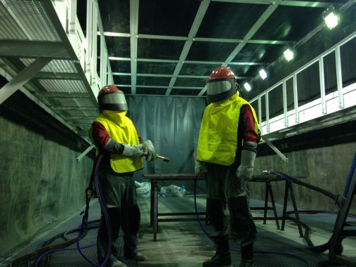 Уличная дробеструйная камера SPK GROUP