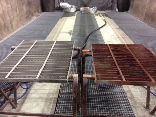 Уличная дробеструйная камера SPK GROUP