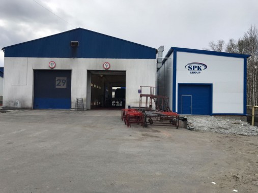 Уличная дробеструйная камера SPK GROUP