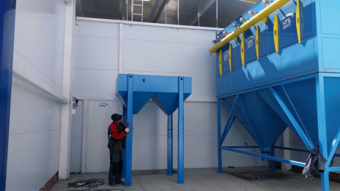 Уличная дробеструйная камера SPK GROUP