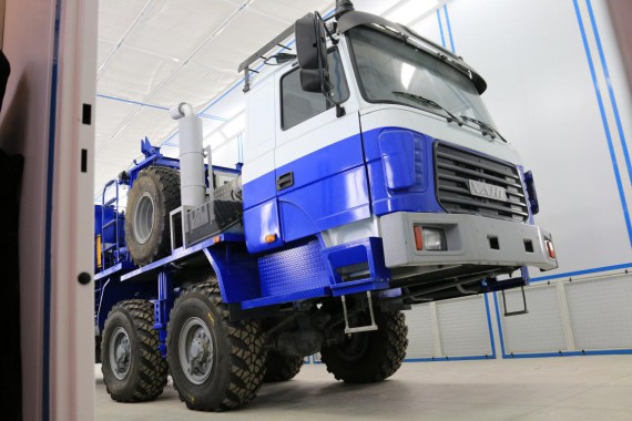 Покрасочно-сушильная камера для колесной буровой техники SPK-24.7.6