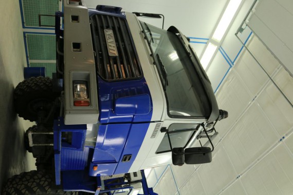 Покрасочно-сушильная камера для колесной буровой техники SPK-24.7.6