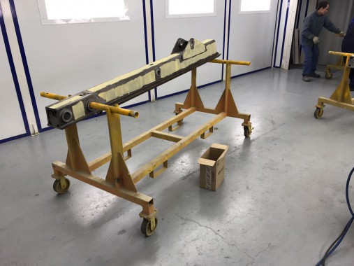 Камера для подготовки и сушки СПК для дорожно-строительной техники