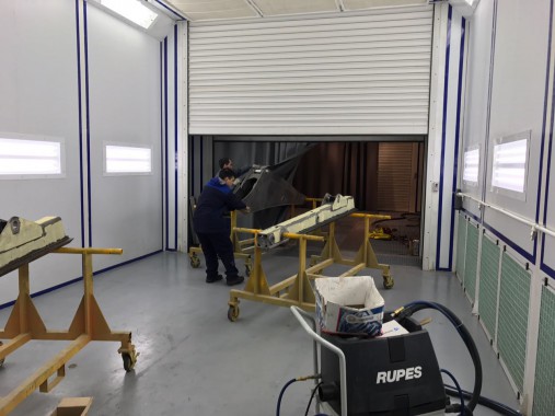 Камера для подготовки и сушки SPK GROUP для дорожно-строительной техники