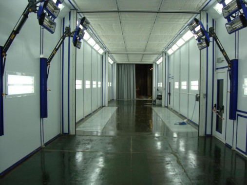 Камера для подготовки и сушки SPK GROUP для дорожно-строительной техники