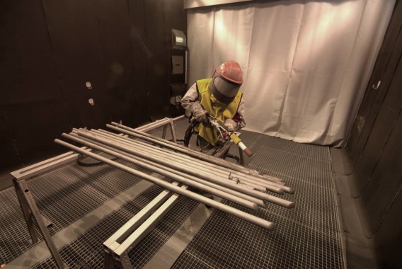 Проходная дробеструйная камера SPK GROUP