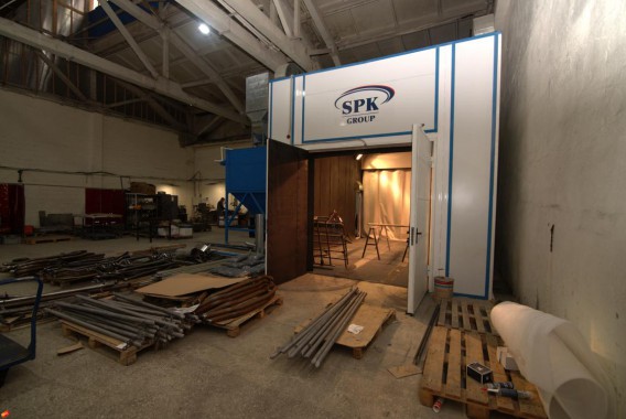 Проходная дробеструйная камера SPK GROUP