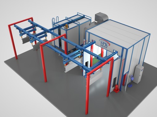 Комплекс подготовки и окраски поверхности SPK – Т 8.12.5 Комплекс подготовки и окраски поверхности SPK GROUP