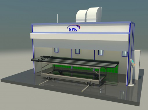 Окрасочно-сушильная камера SPK GROUP